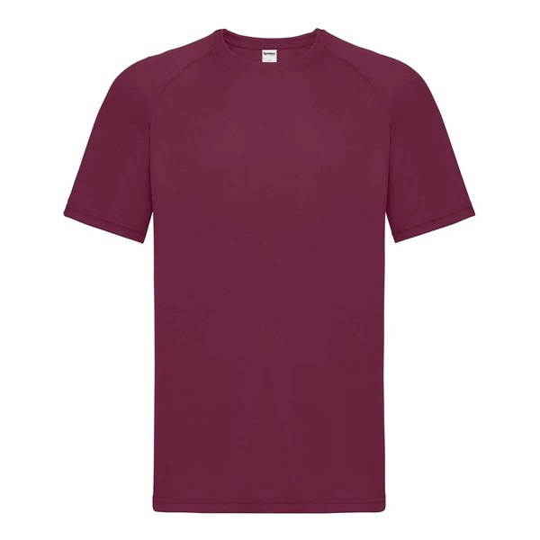 Run T-shirt sport bordeaux