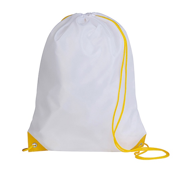 Nella - Sacchetta porta scarpe personalizzata white yellow