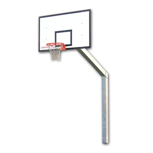 Impianto basket/minibasket monotubolare di acciaio zincato - Escluse protezioni