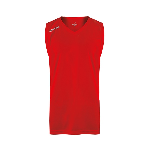 ASSIST canotta moncolore UNISEX red